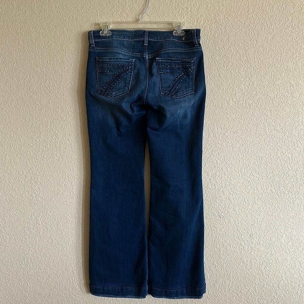 7 for all mankind rhinestone jeans size 28 women’s